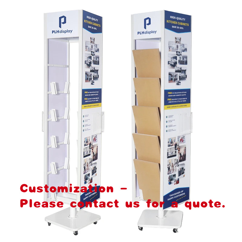 Ceramic Tile Floor - Présentoir rotatif double face personnalisé sur