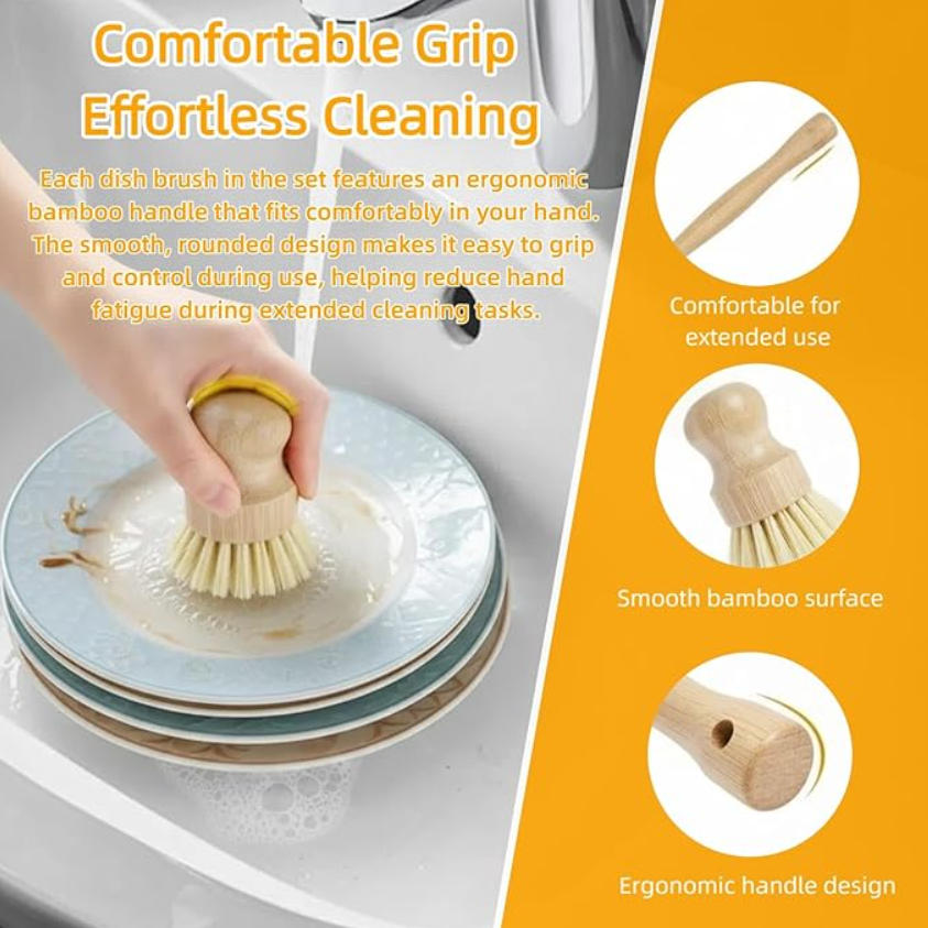 Ensemble de 6 brosses à vaisse - Substrate Coconut Fiber avis et prix